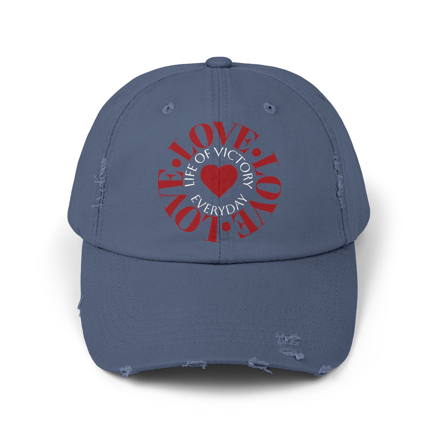 LOVE Brand Distressed Unisex Cap