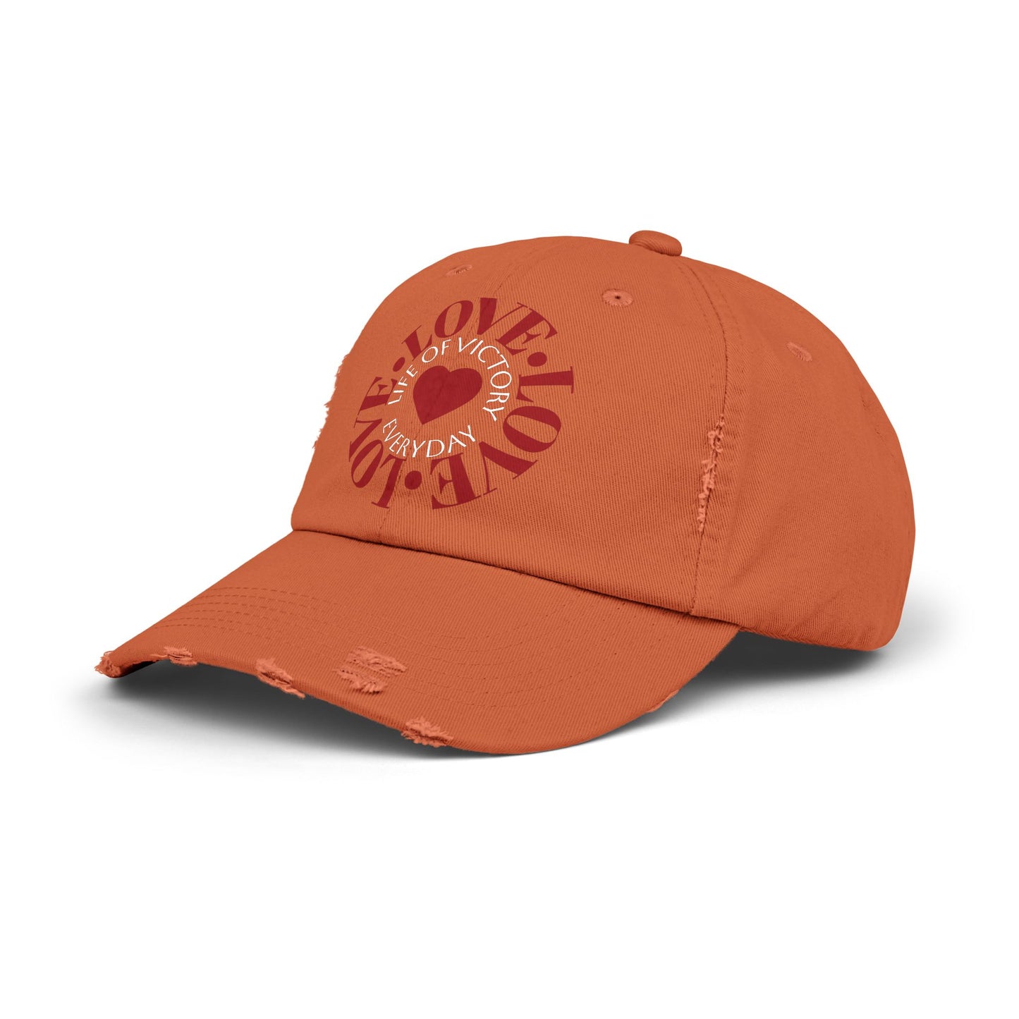 LOVE Brand Distressed Unisex Cap