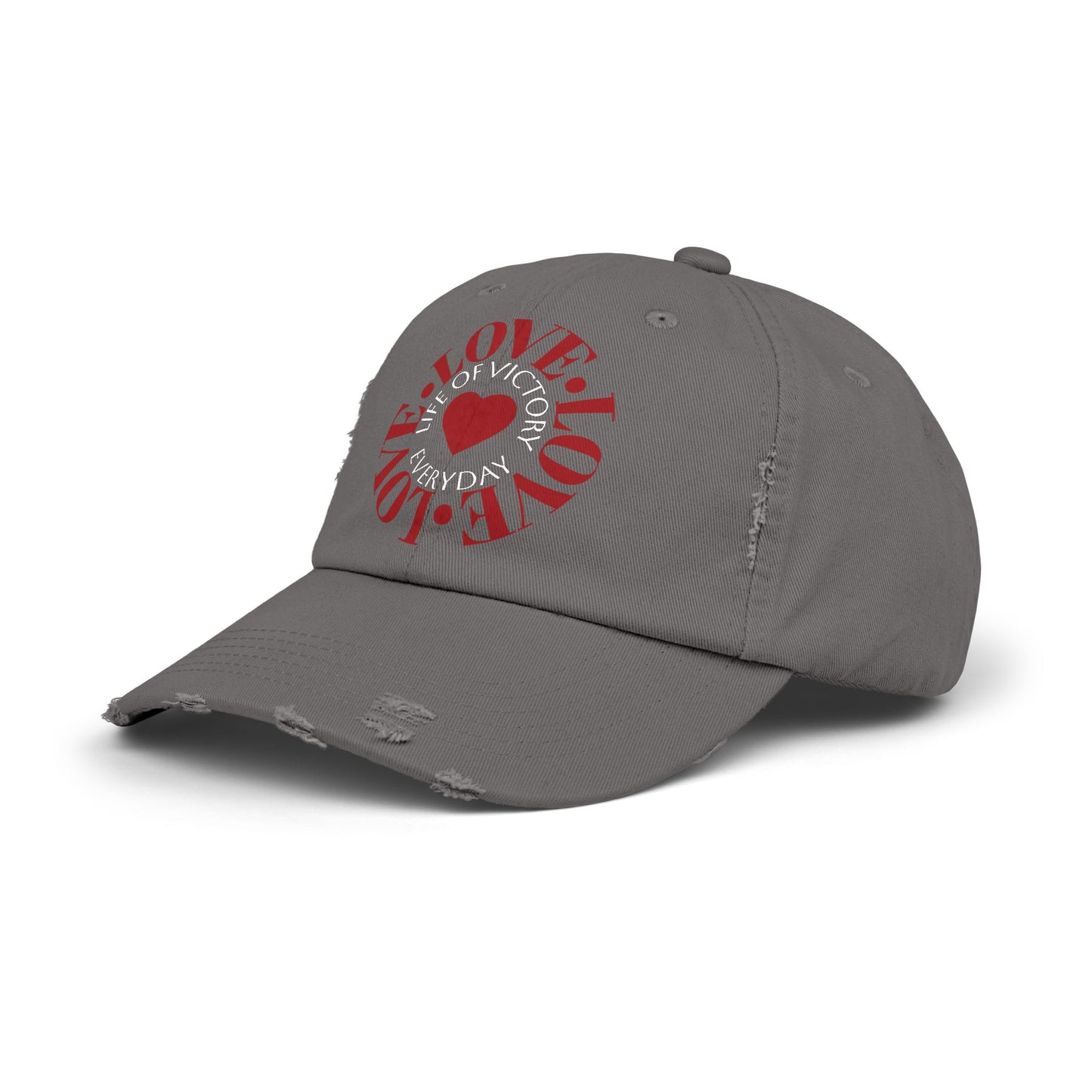 LOVE Brand Distressed Unisex Cap