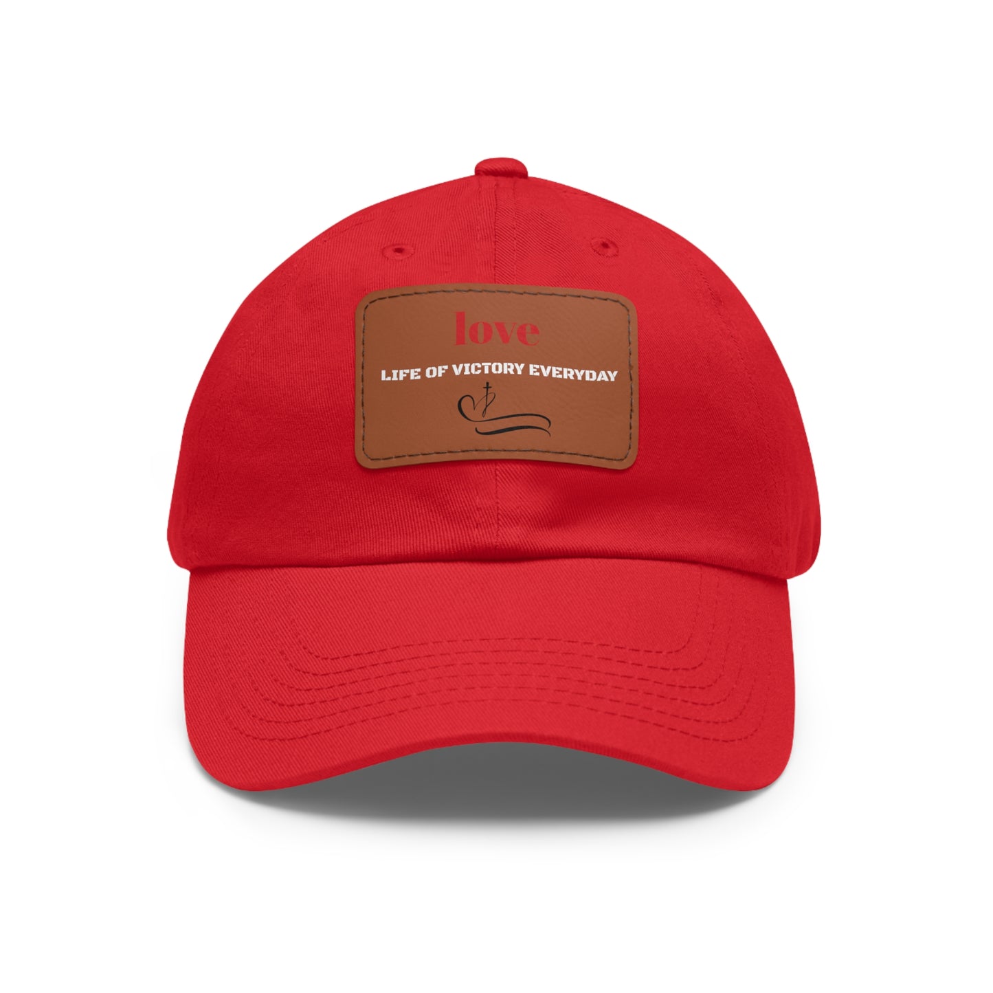 LOVE Brand Cap w/Leather Patch Cap