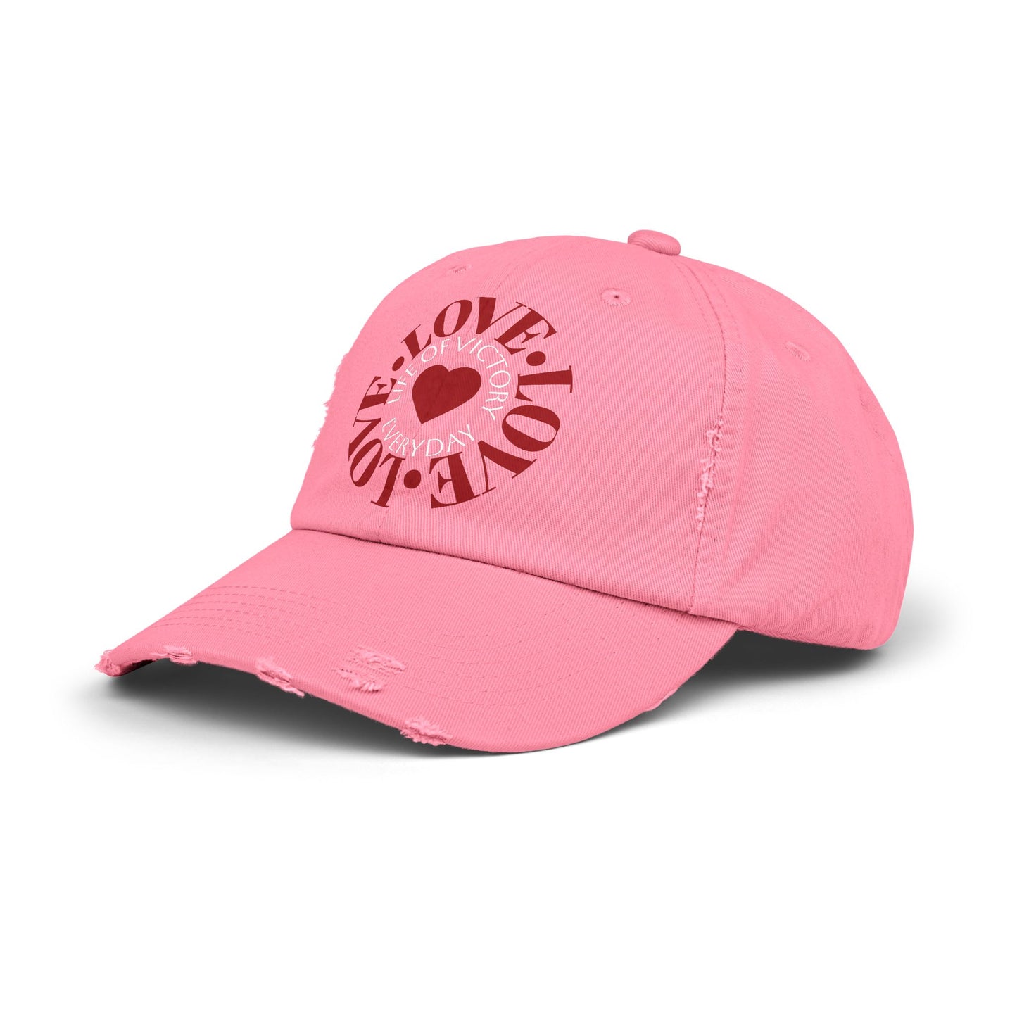 LOVE Brand Distressed Unisex Cap