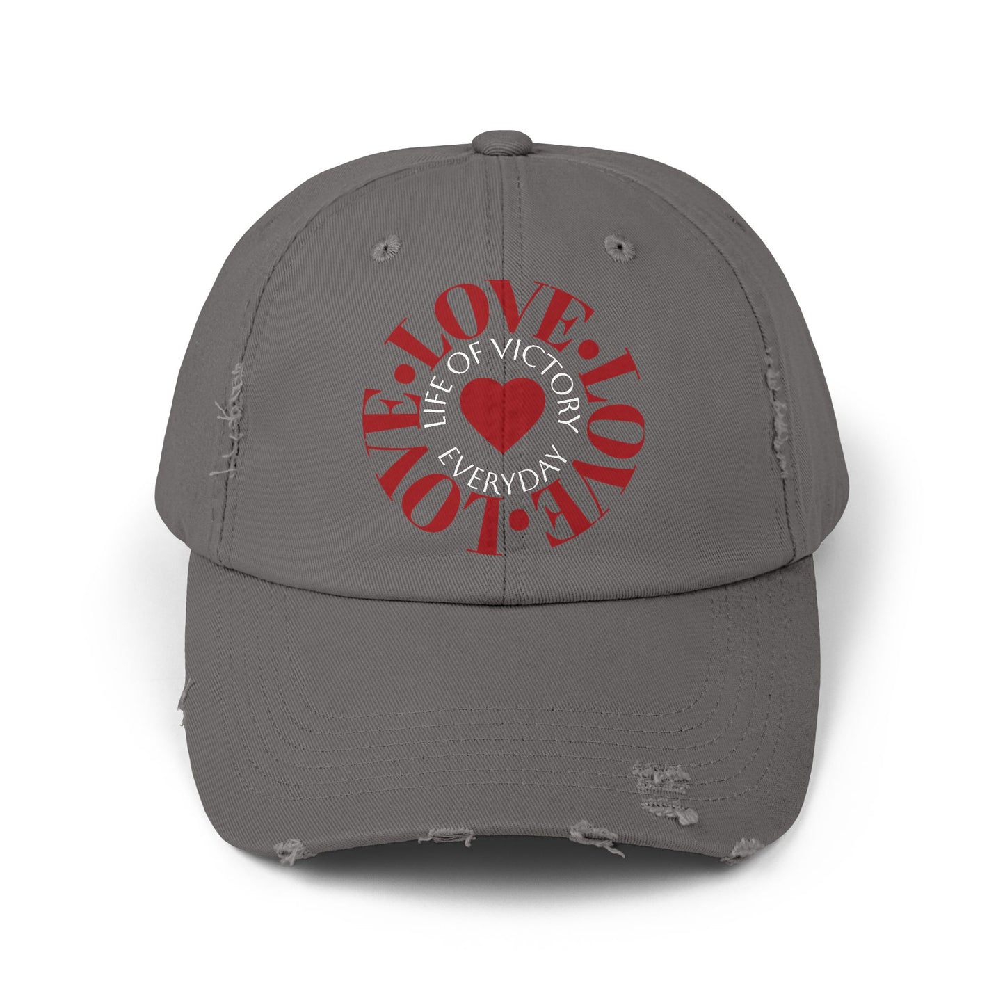 LOVE Brand Distressed Unisex Cap