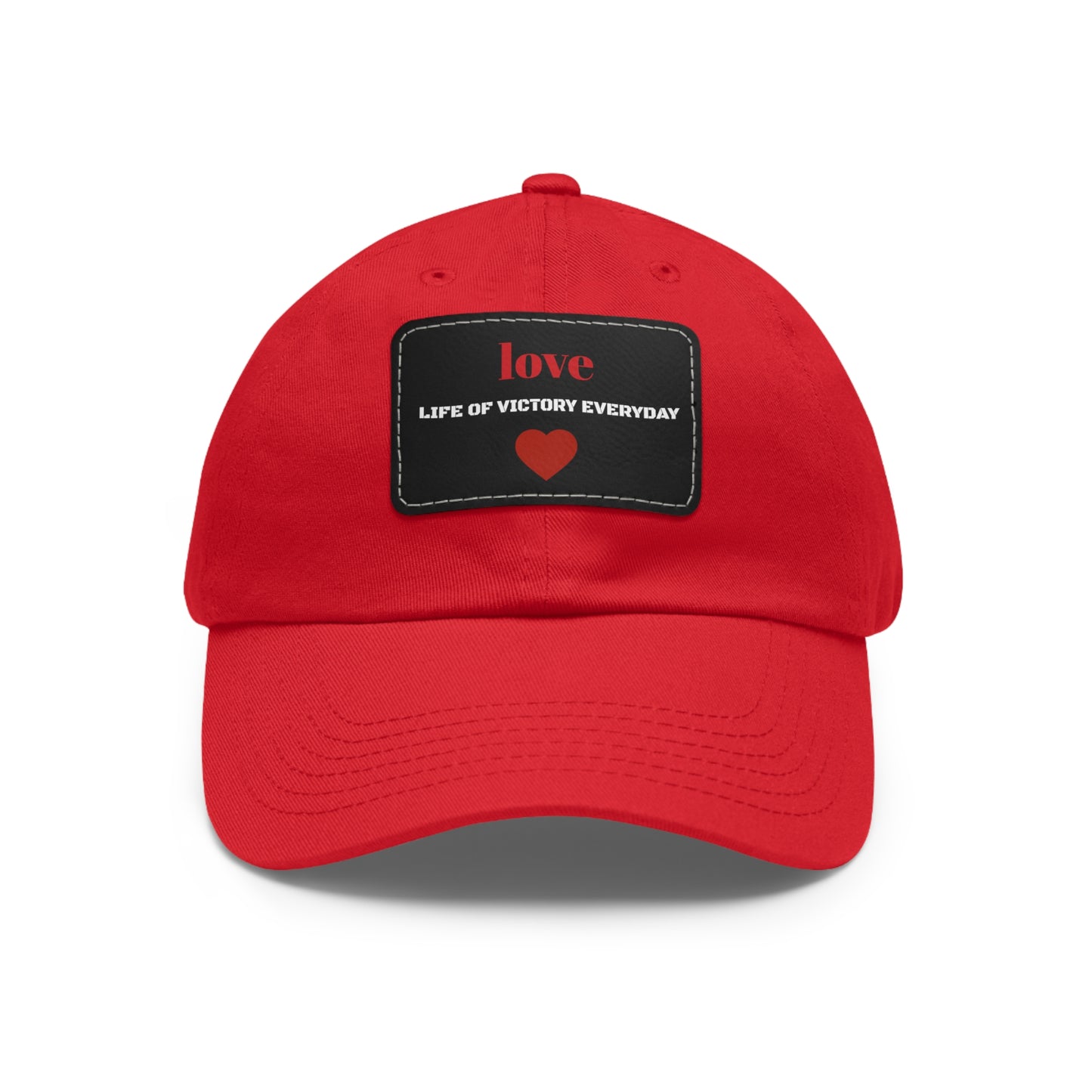 LOVE Brand Cap w/Leather Patch Cap