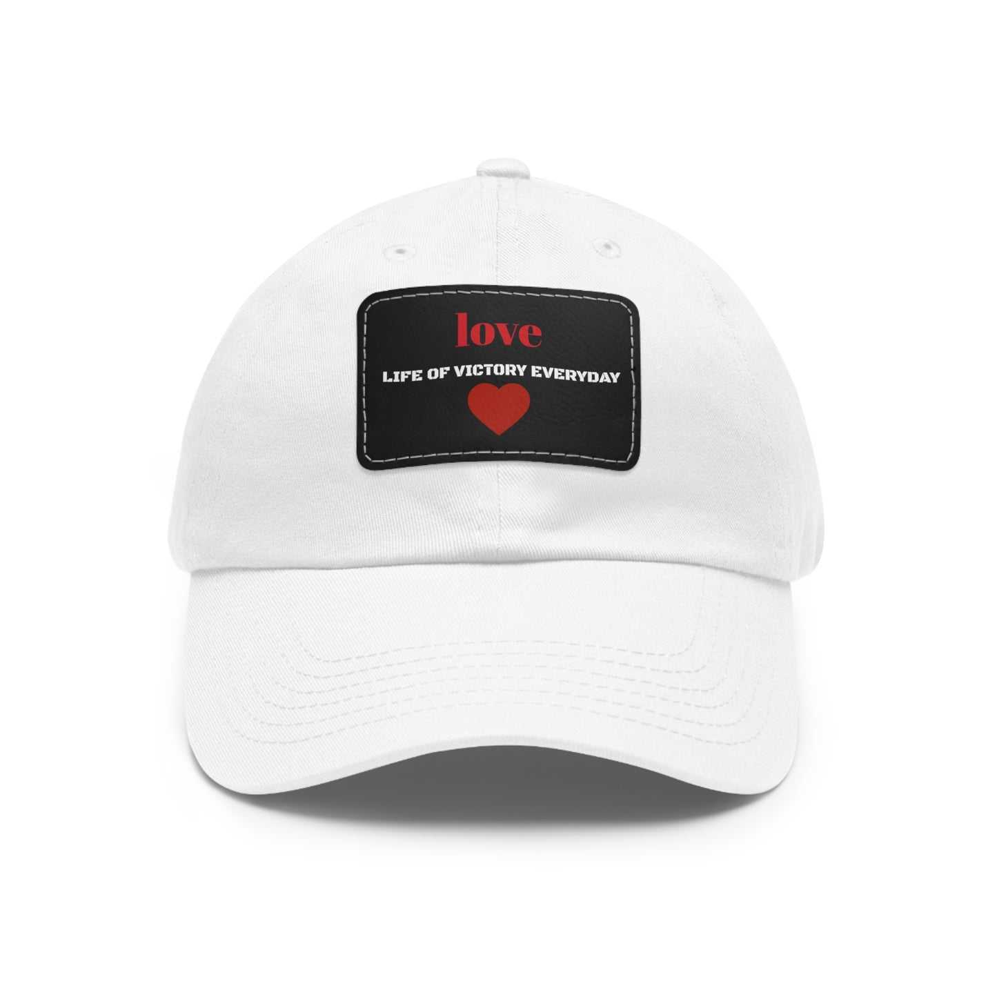 LOVE Brand Cap w/Leather Patch Cap