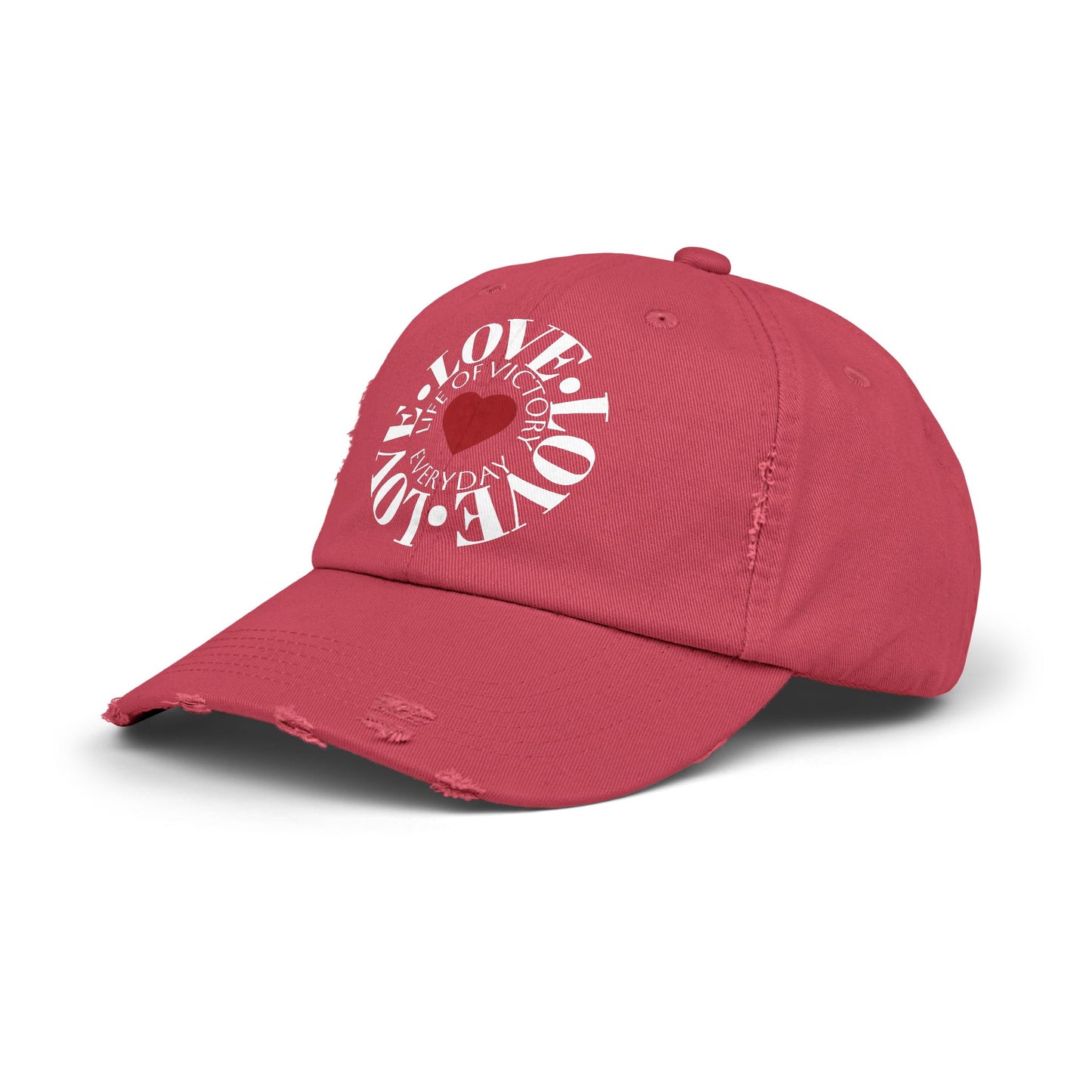LOVE Brand Distressed Unisex Cap
