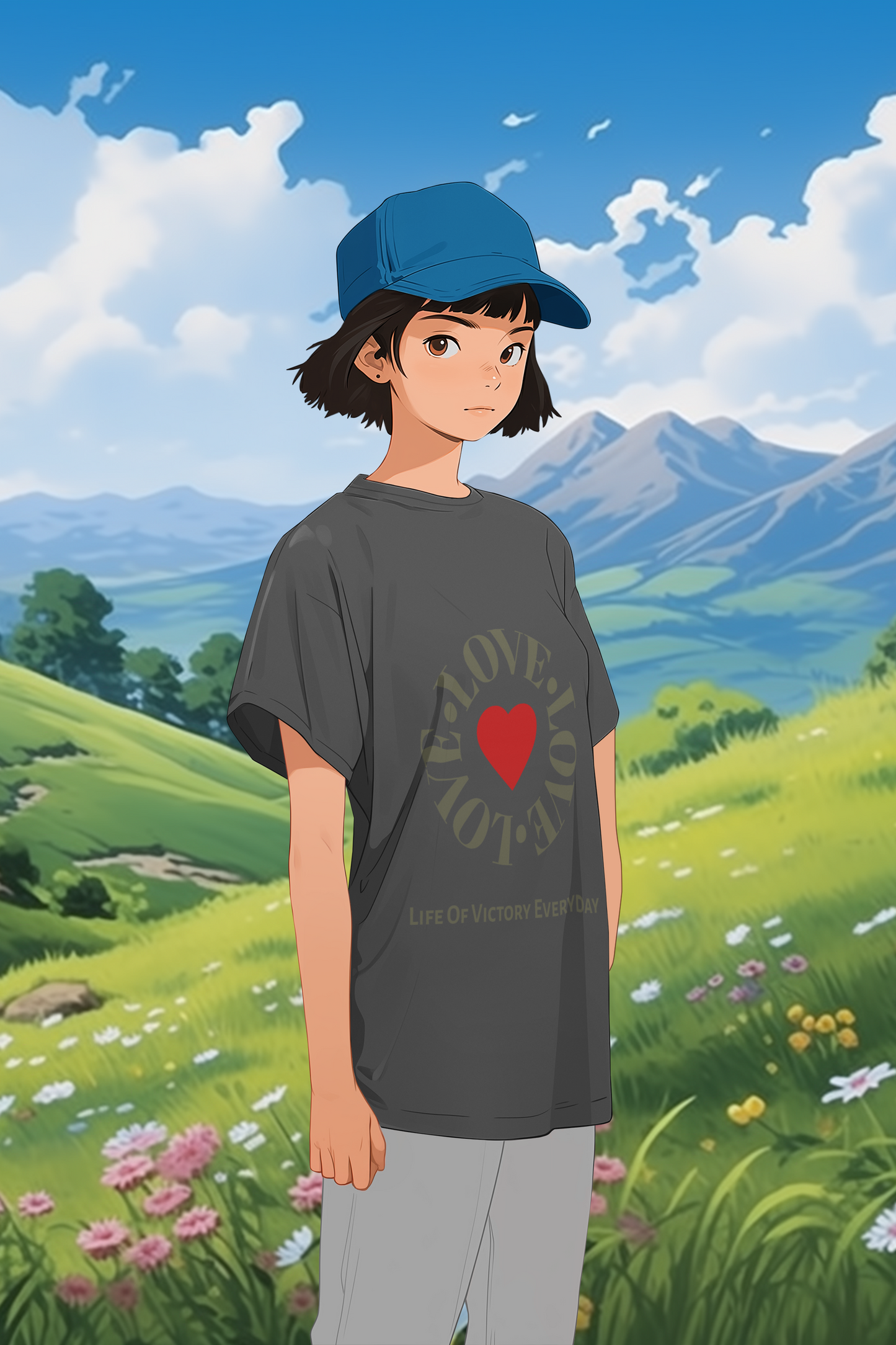 Faded Inspirational Tee