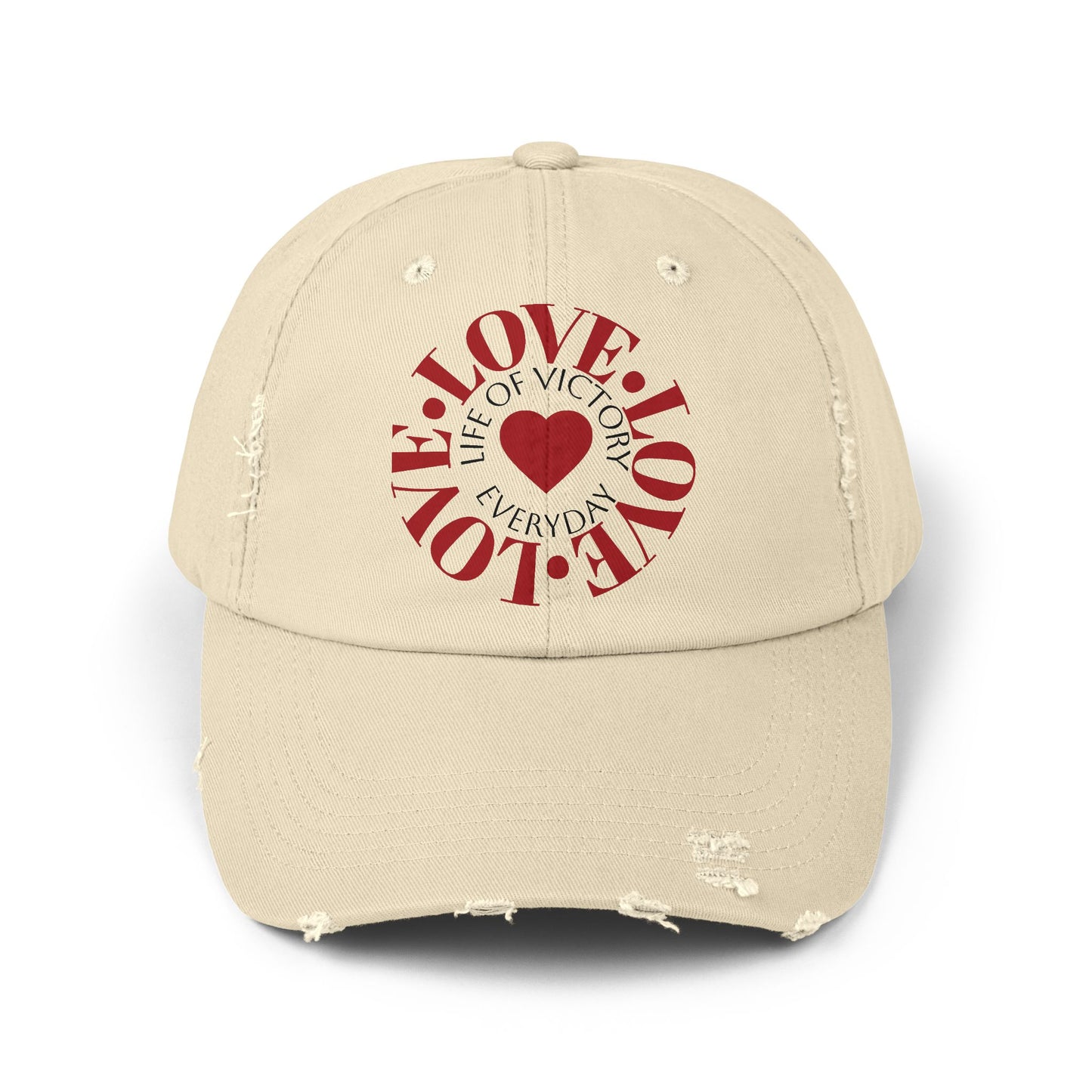 LOVE Brand Distressed Unisex Cap