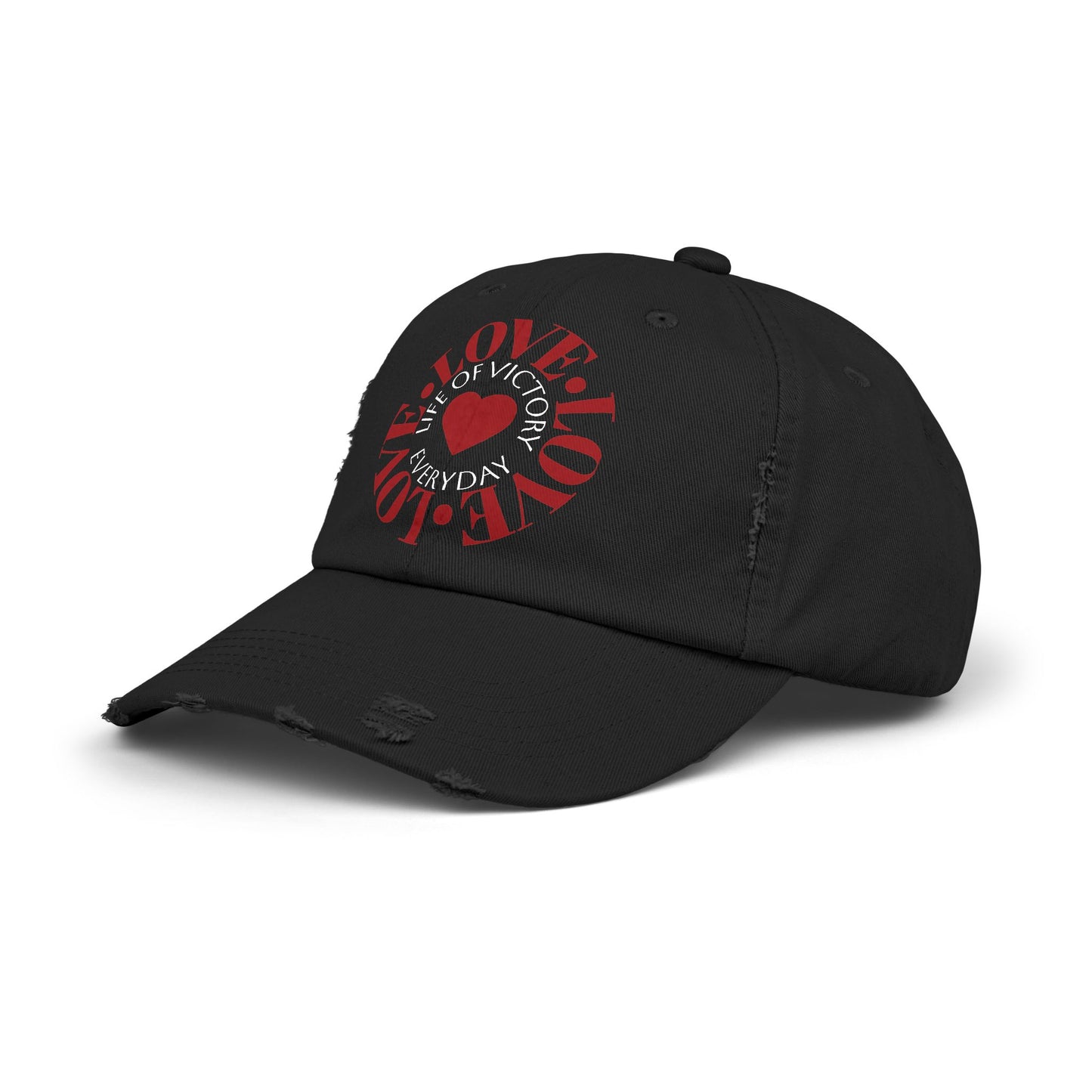 LOVE Brand Distressed Unisex Cap