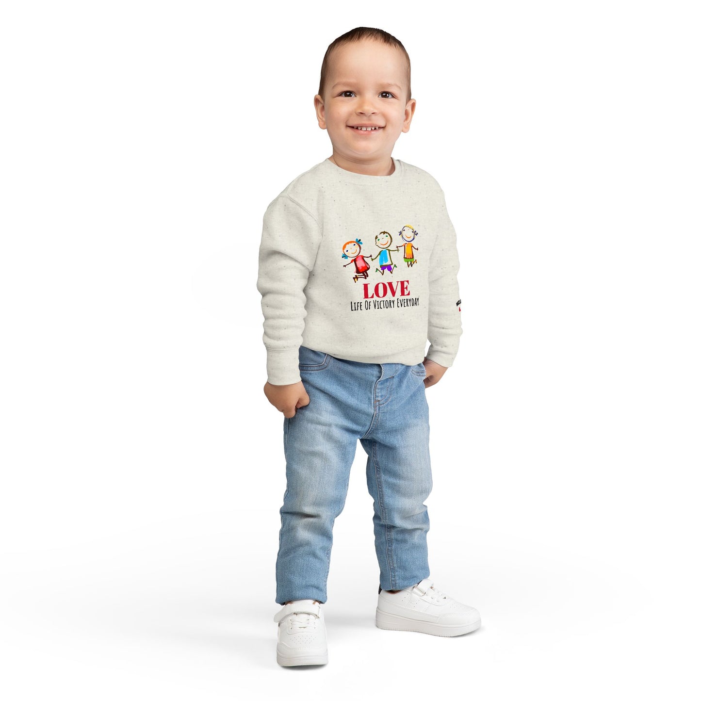 Toddler Sweatshirt | Cute Hand-Drawn Children Design