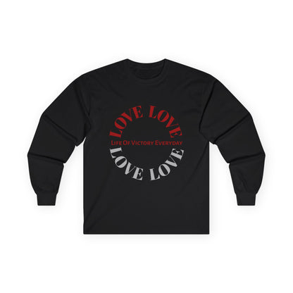 Inspirational Long Sleeve LOVE Tee