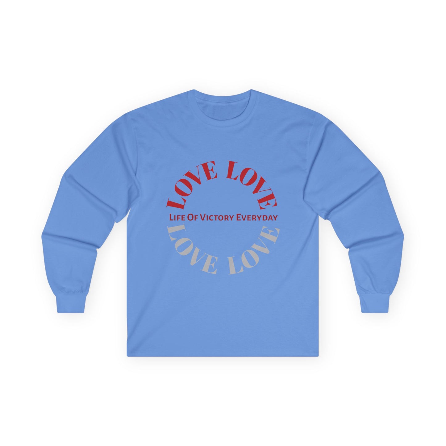 Inspirational Long Sleeve LOVE Tee