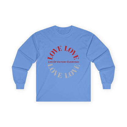 Inspirational Long Sleeve LOVE Tee