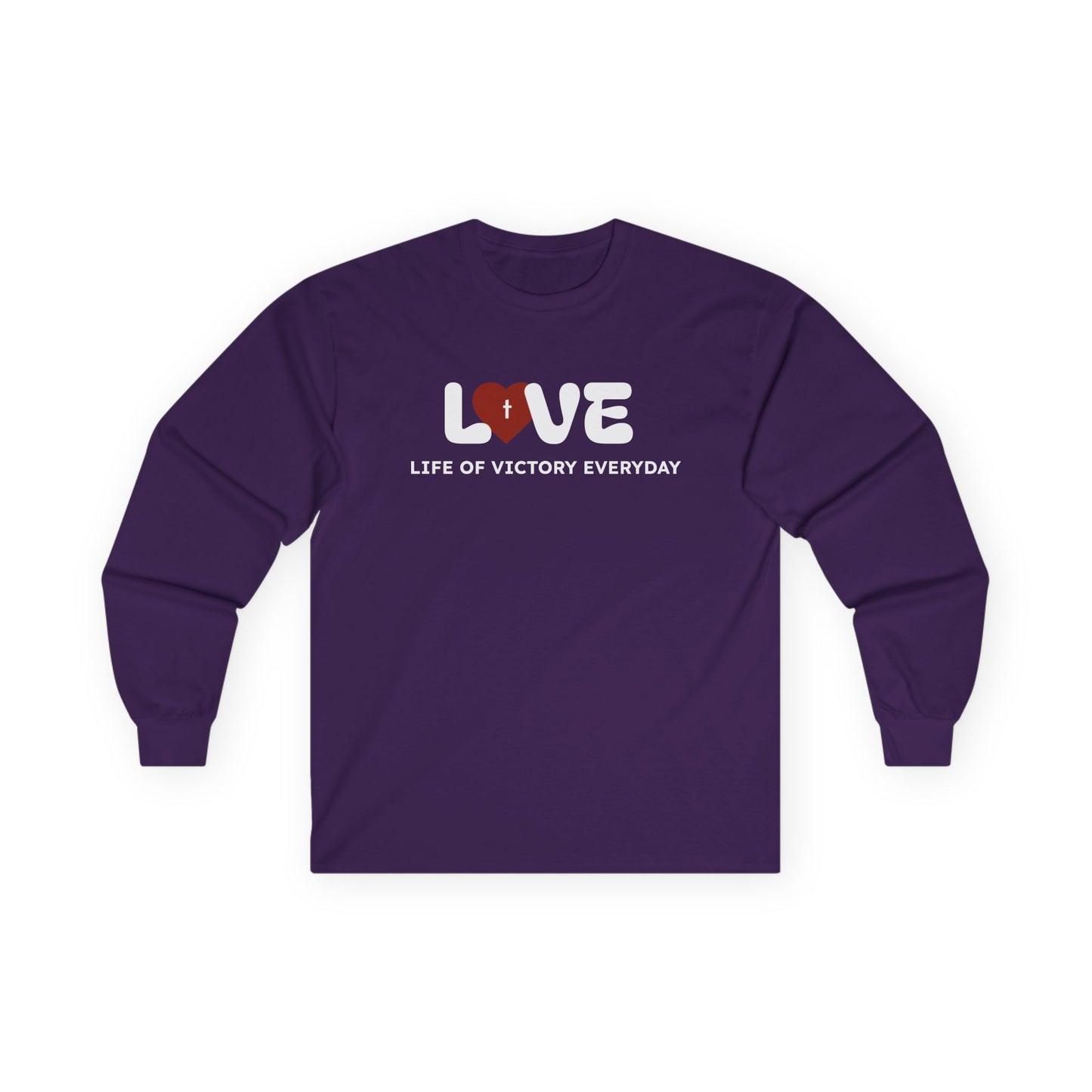 Inspirational Long Sleeve LOVE Tee