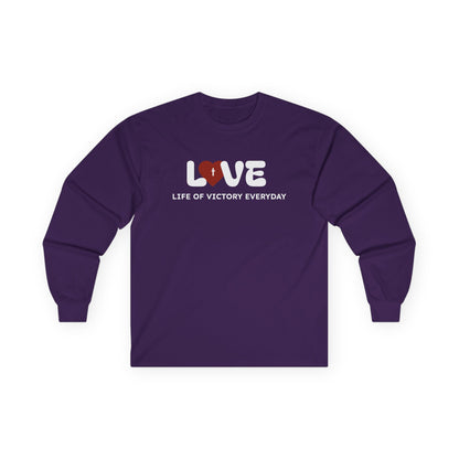 Inspirational Long Sleeve LOVE Tee