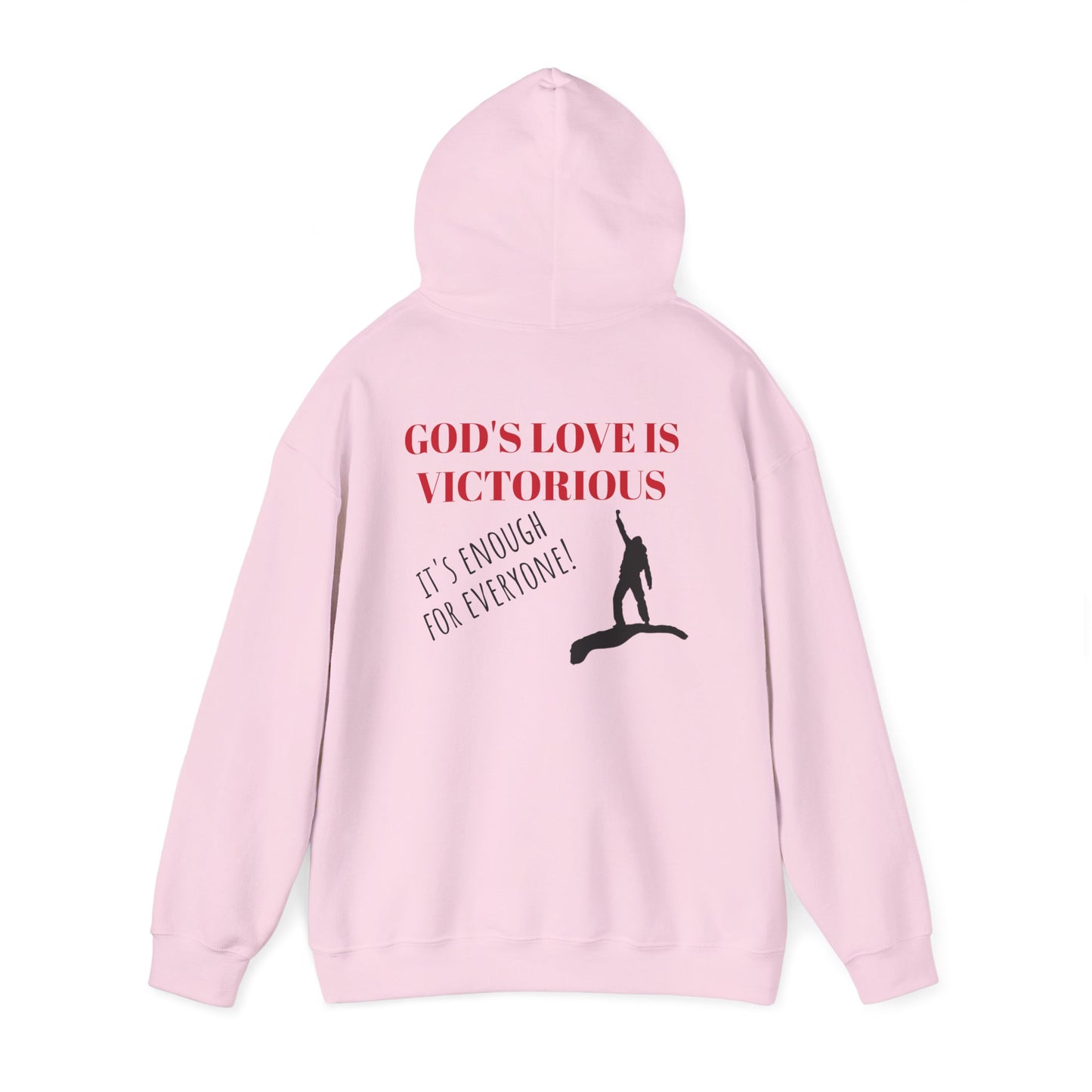 LOVE Unisex Heavy Blend™ Inspirational Hooded Sweatshirt