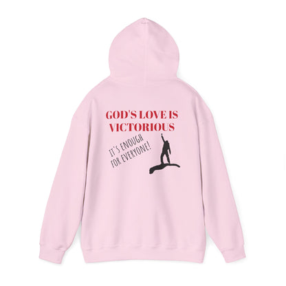 LOVE Unisex Heavy Blend™ Inspirational Hooded Sweatshirt