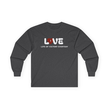 Inspirational Long Sleeve LOVE Tee