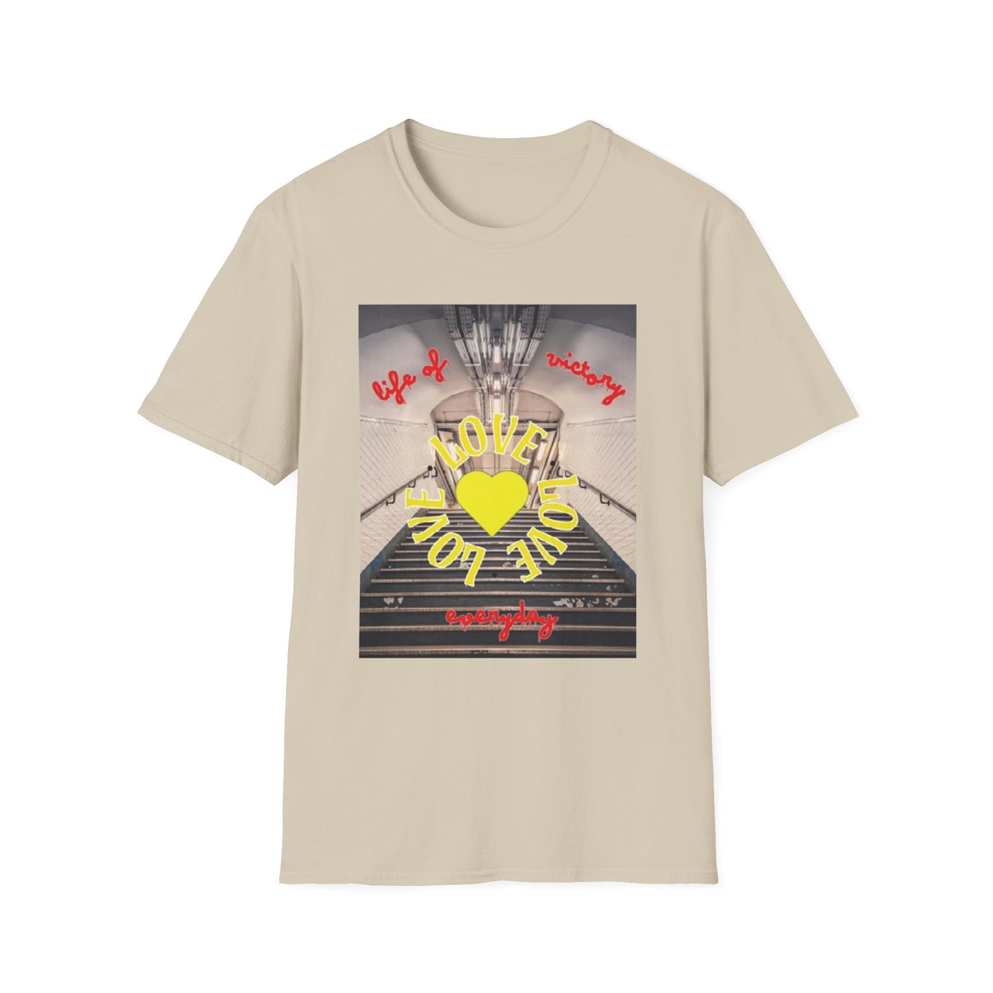 Vibrant Love Life Unisex T-Shirt, Cute Graphic Tee, Casual Wear, Gift for Friends, Everyday Fashion