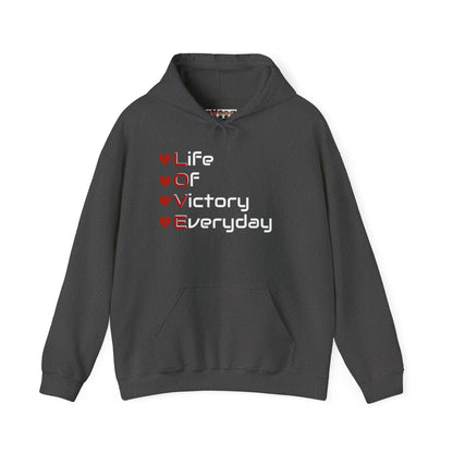 LOVE Unisex Heavy Blend™ Inspirational Hooded Sweatshirt