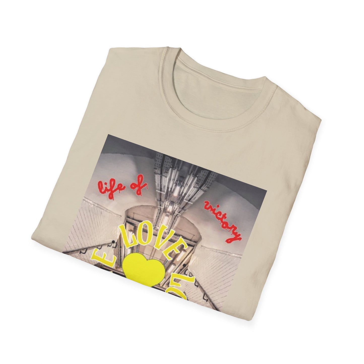 Vibrant Love Life Unisex T-Shirt, Cute Graphic Tee, Casual Wear, Gift for Friends, Everyday Fashion