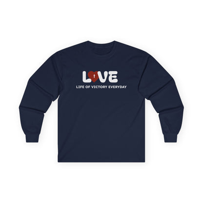Inspirational Long Sleeve LOVE Tee