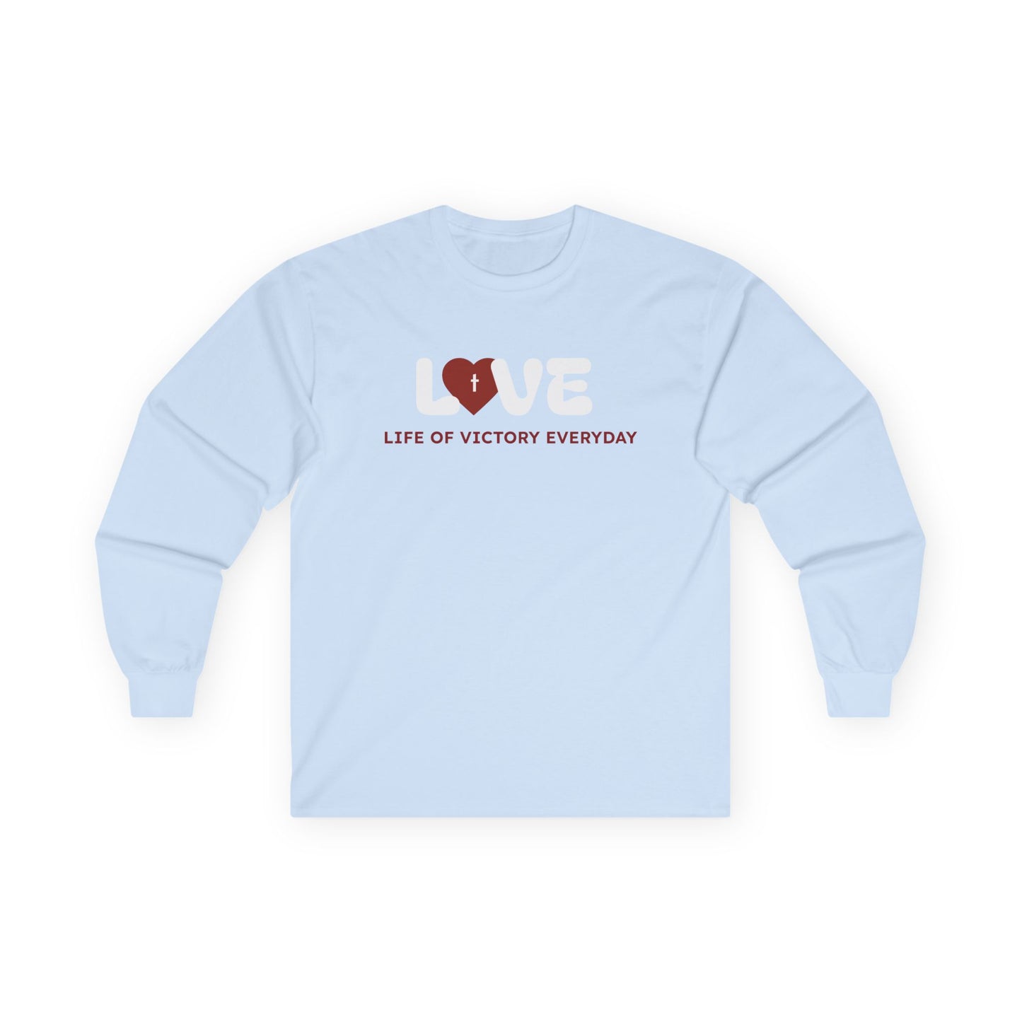 Inspirational Long Sleeve LOVE Tee
