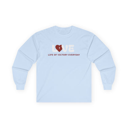 Inspirational Long Sleeve LOVE Tee