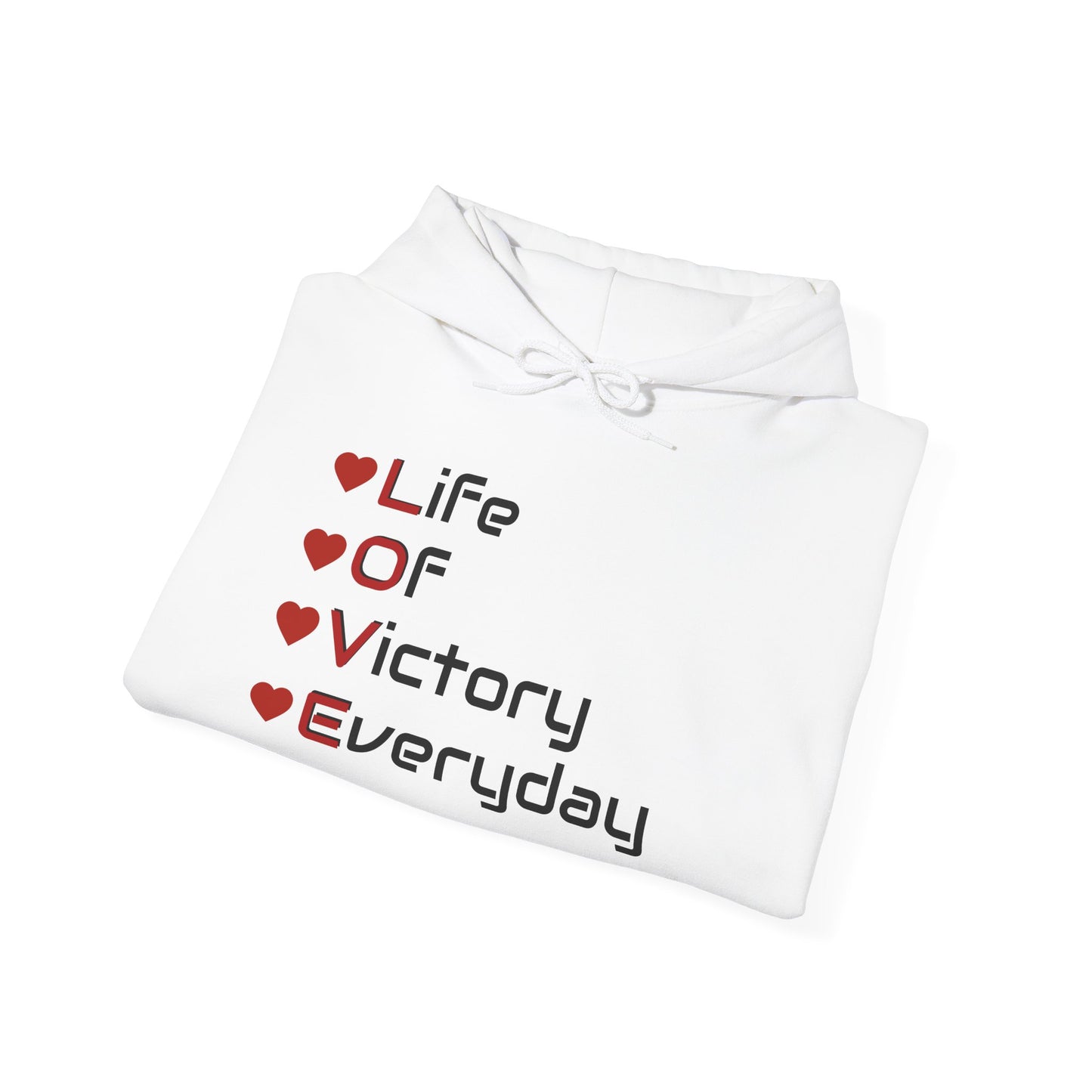 LOVE Unisex Heavy Blend™ Inspirational Hooded Sweatshirt