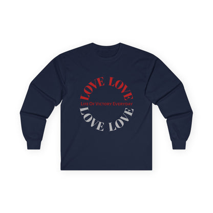 Inspirational Long Sleeve LOVE Tee