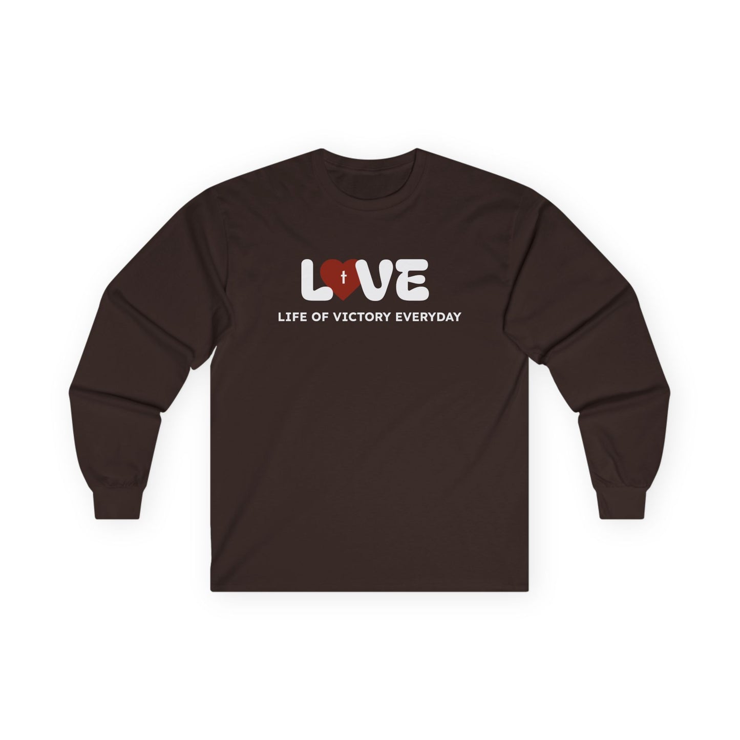 Inspirational Long Sleeve LOVE Tee