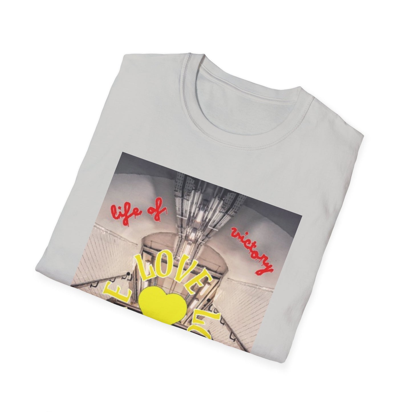 Vibrant Love Life Unisex T-Shirt, Cute Graphic Tee, Casual Wear, Gift for Friends, Everyday Fashion