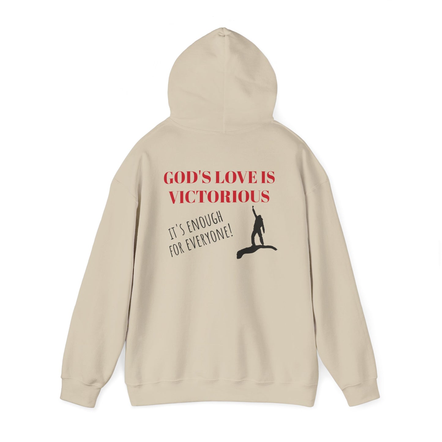LOVE Unisex Heavy Blend™ Inspirational Hooded Sweatshirt