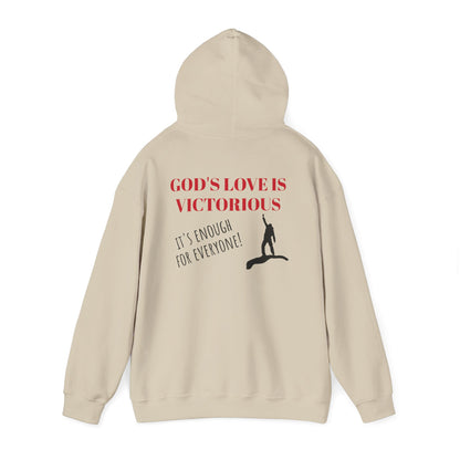 LOVE Unisex Heavy Blend™ Inspirational Hooded Sweatshirt