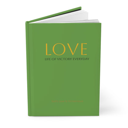 LOVE Brand Inspirational Hardcover Journal/Notebook, Daily Planner, Gift for Students