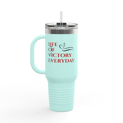 Travel Mug - LOVE: Life Of Victory Everyday, 40oz Insulated