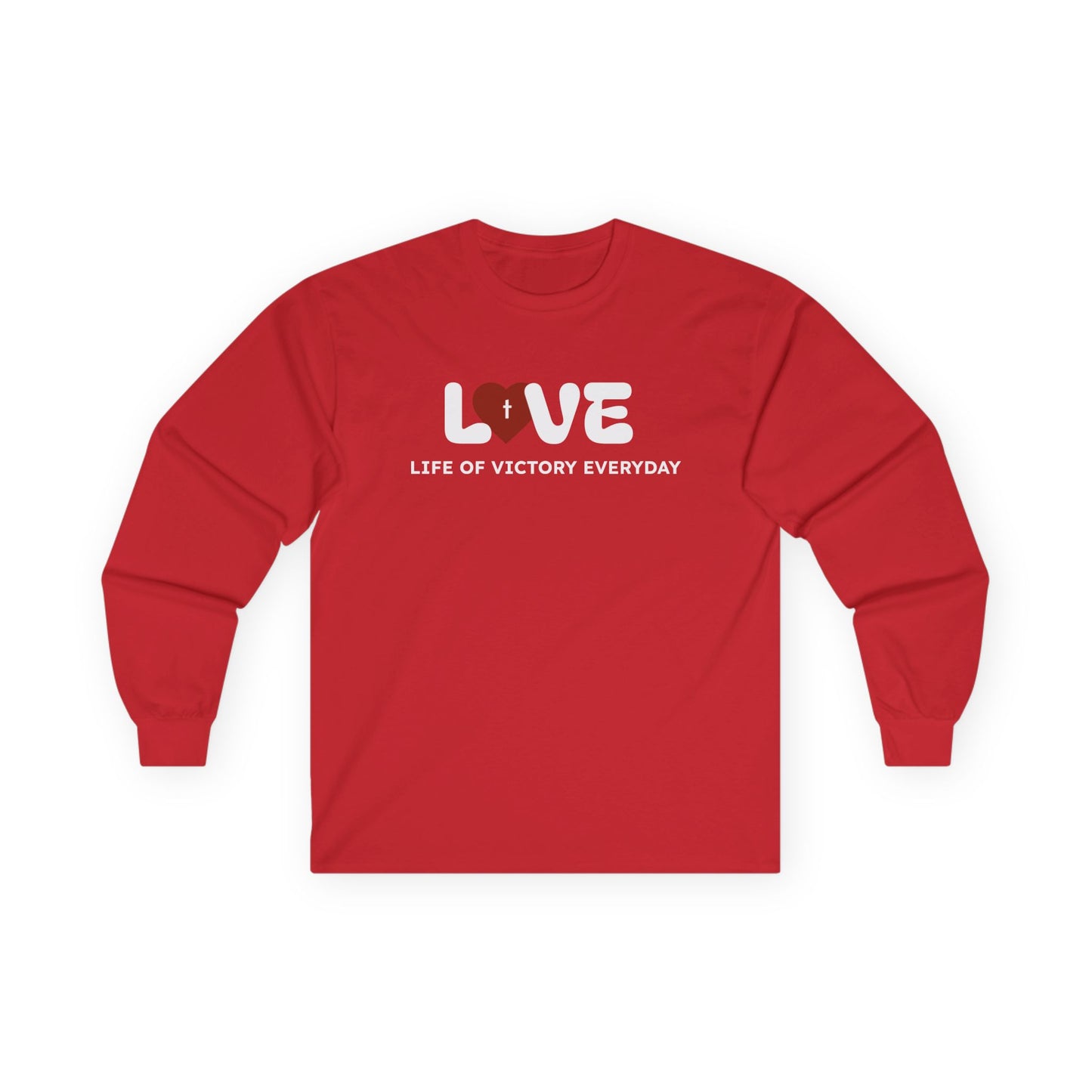 Inspirational Long Sleeve LOVE Tee