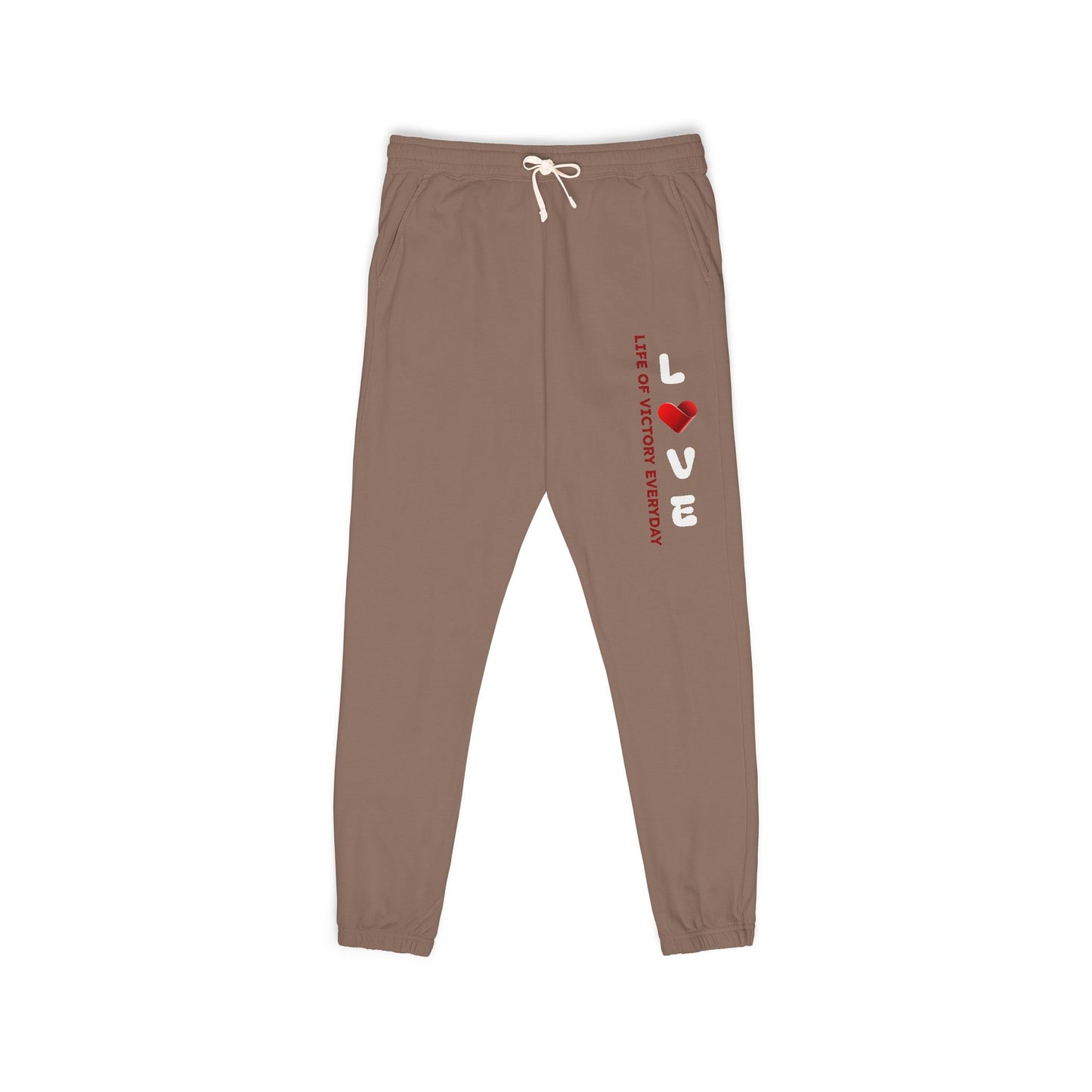 Unisex Garment-Dyed Fleece Sweatpants