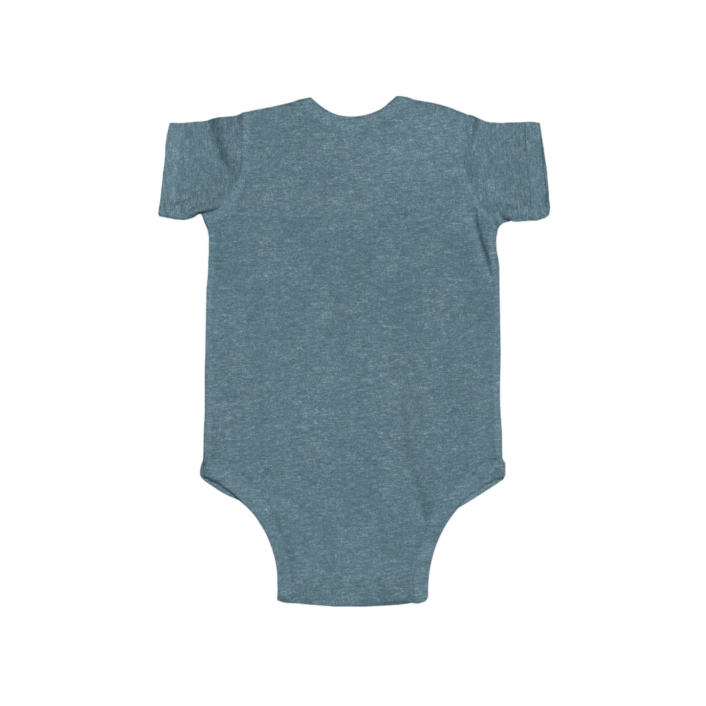 Infant Bodysuit - 'LOVE' Circular Logo Long Sleeve Baby Onesie