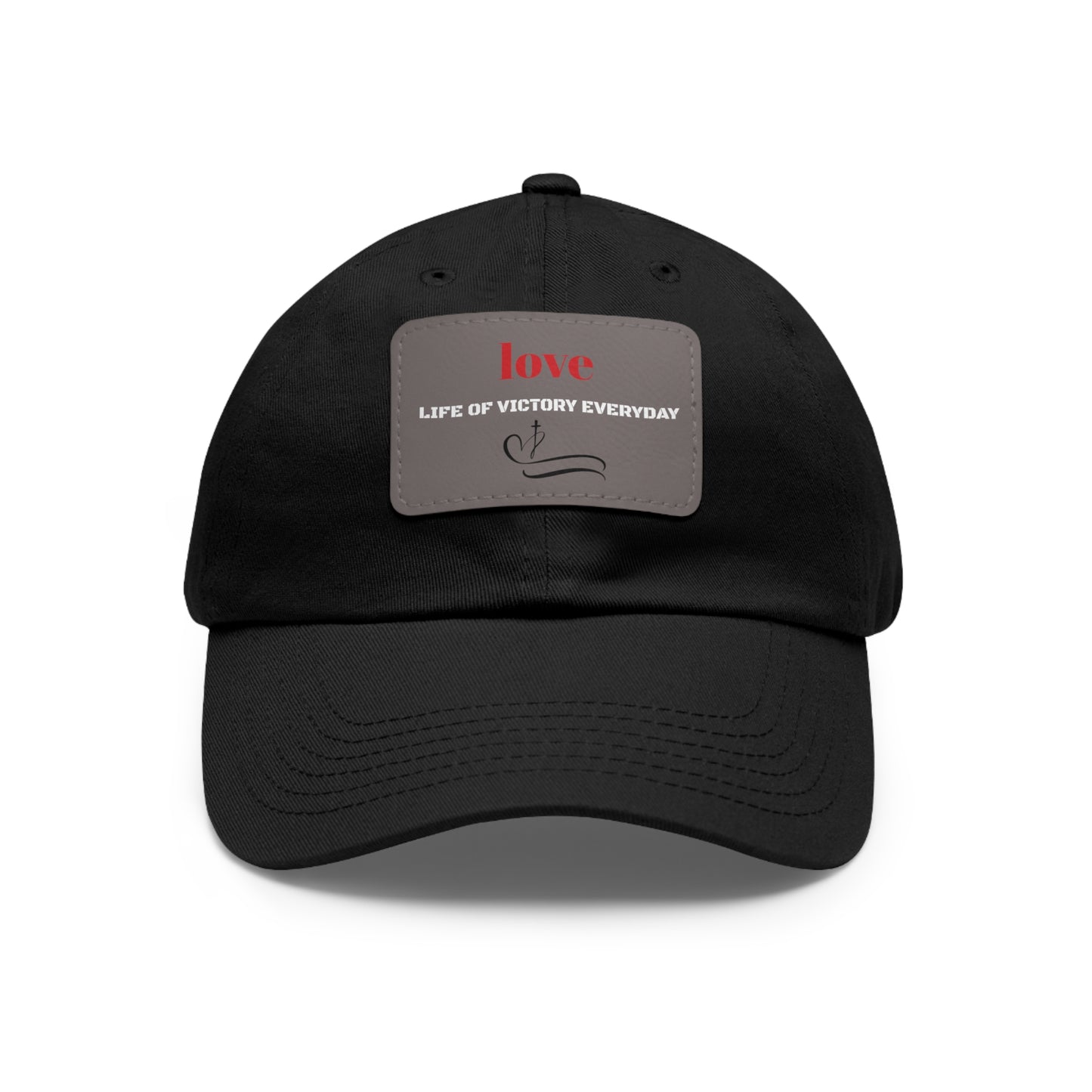 LOVE Brand Cap w/Leather Patch Cap