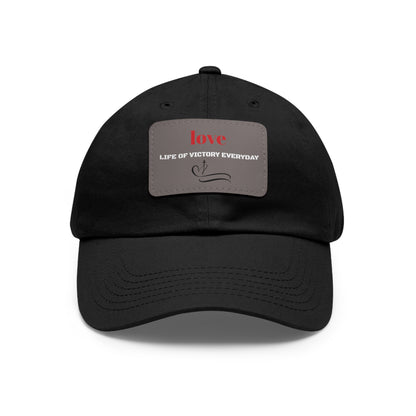 LOVE Brand Cap w/Leather Patch Cap