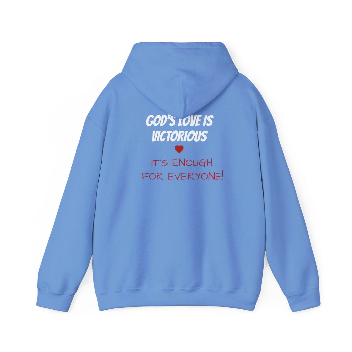 LOVE Brand Inspirational Hooded Sweatshirt - Unisex