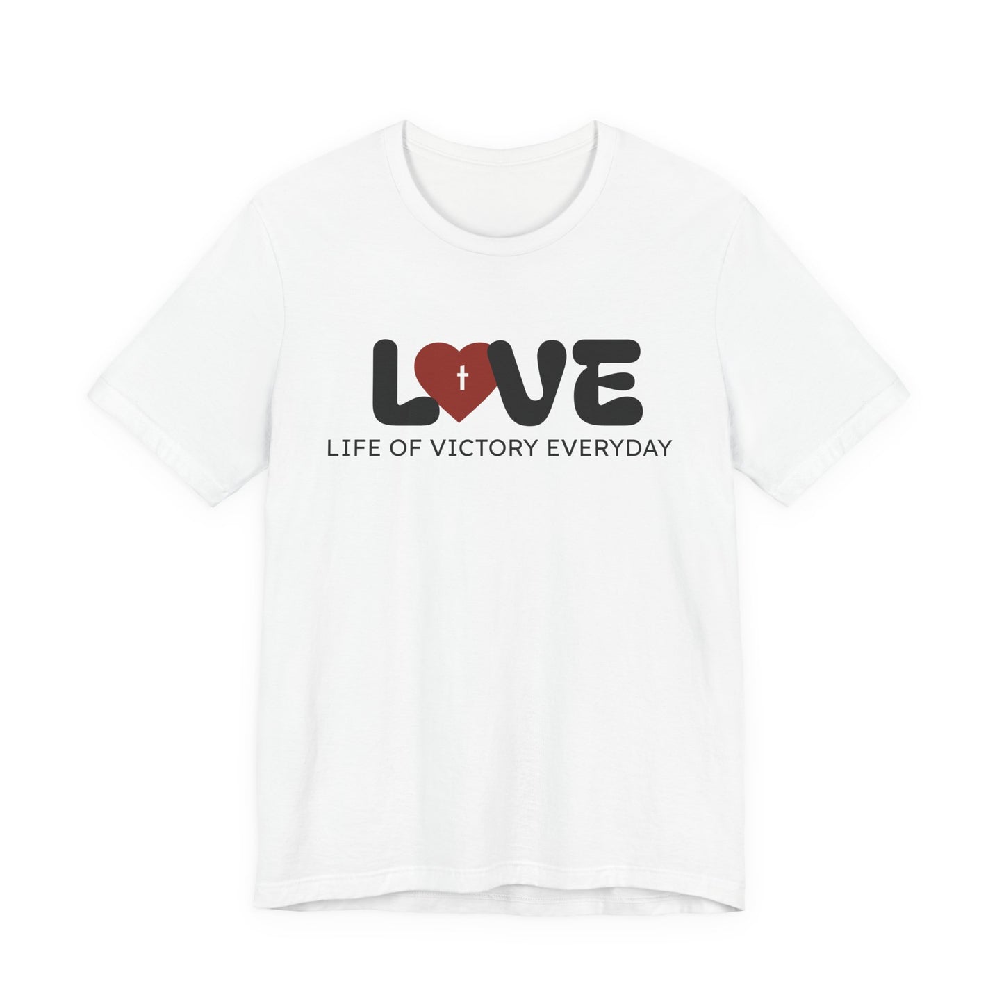Vibrant Love Life Unisex T-Shirt, Cute Graphic Tee, Casual Wear, Gift for Friends, Everyday Fashion