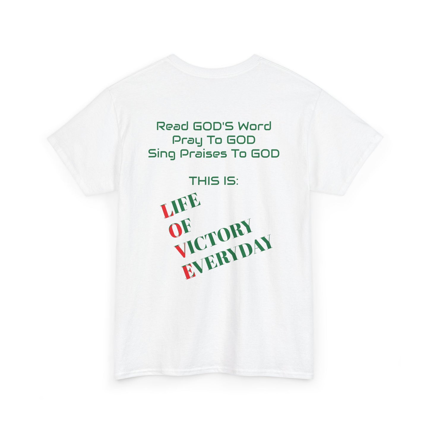 Inspirational Unisex Heavy Cotton Tee