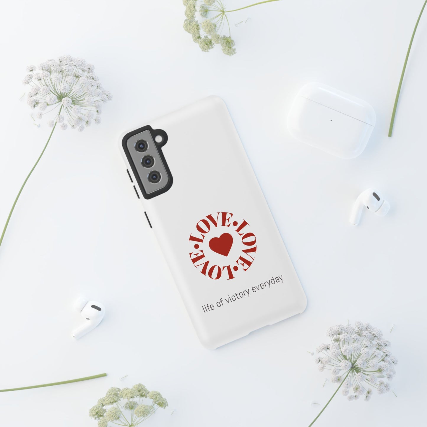 Inspirational LOVE Phone Tough Cases