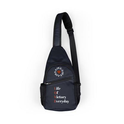 LOVE Brand Inspirational Chest Bag (Black)
