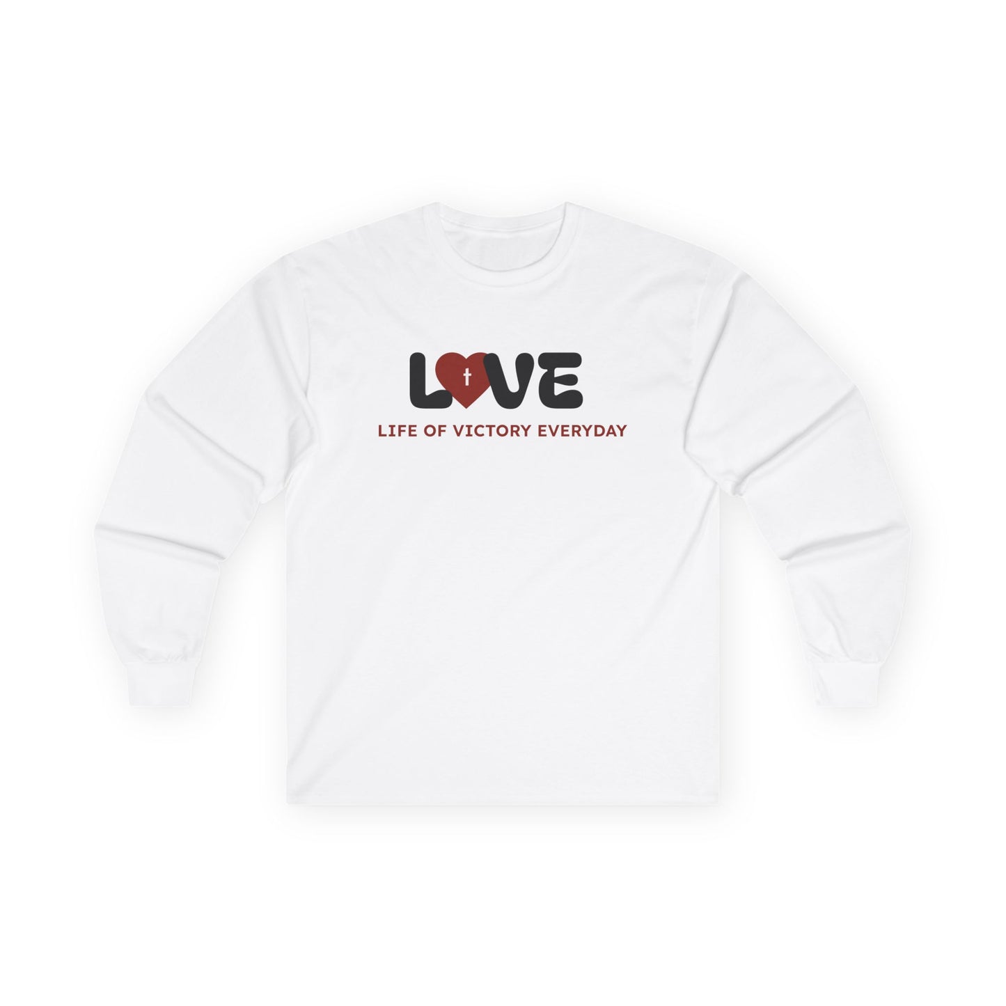 Inspirational Long Sleeve LOVE Tee