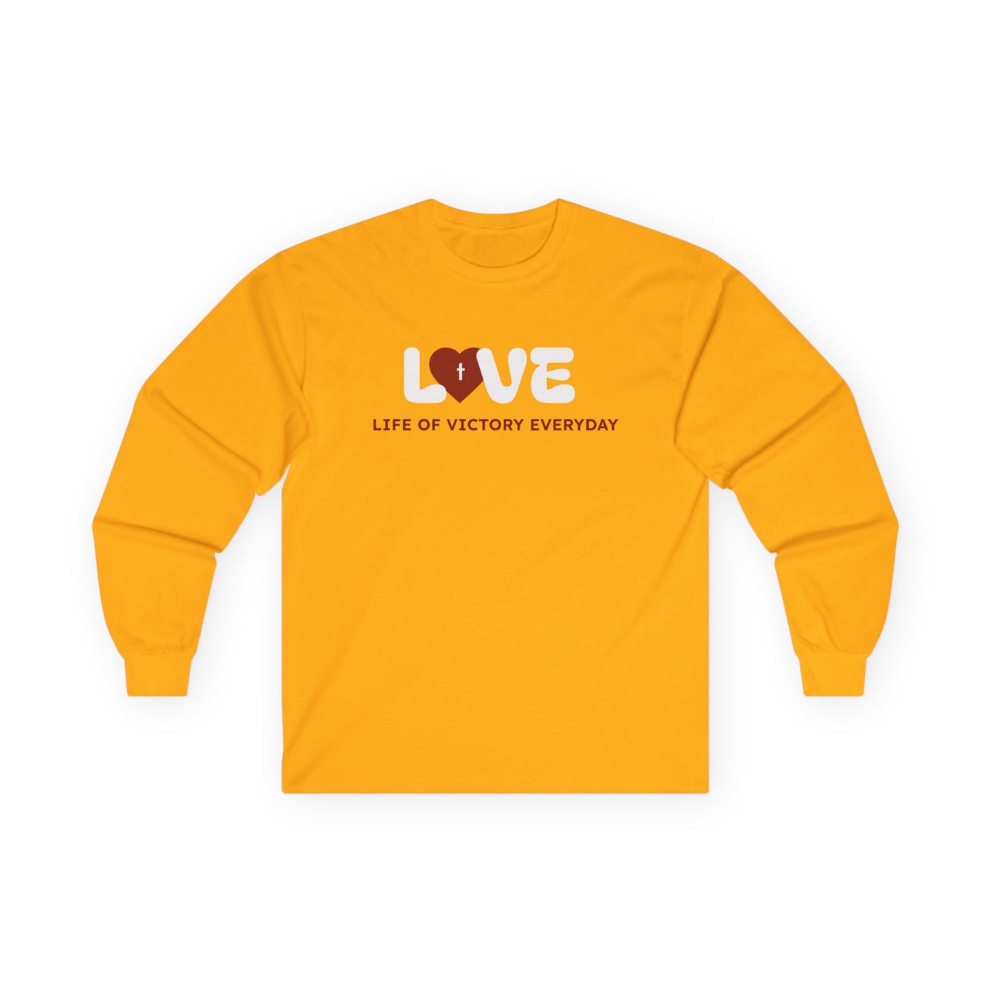 Inspirational Long Sleeve LOVE Tee