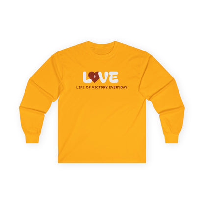 Inspirational Long Sleeve LOVE Tee