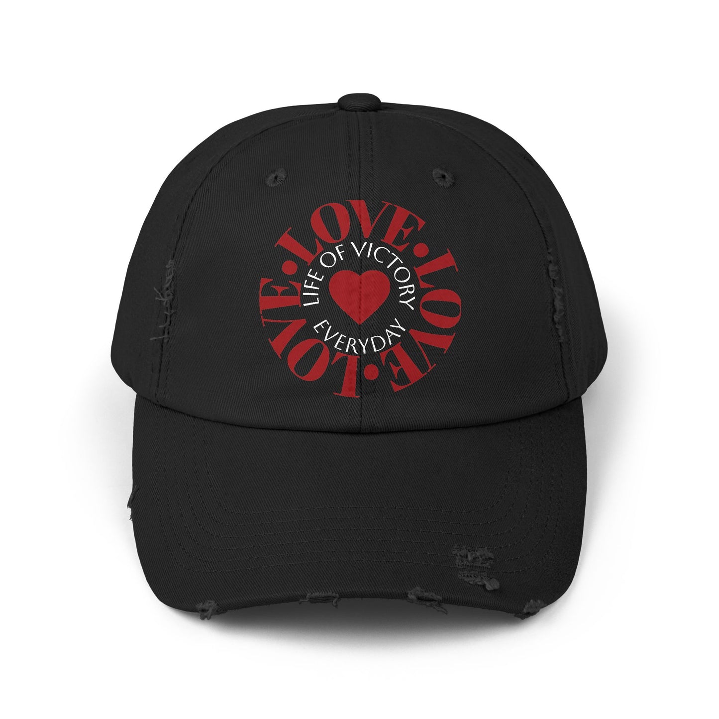 LOVE Brand Distressed Unisex Cap