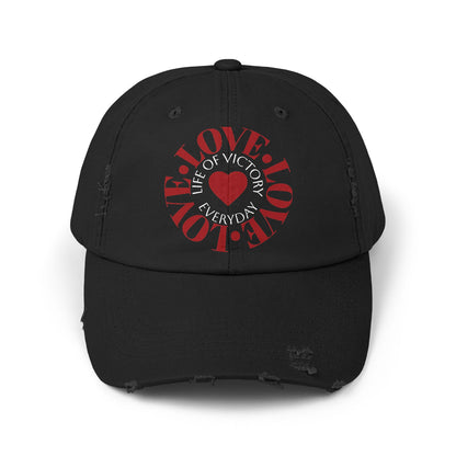 LOVE Brand Distressed Unisex Cap